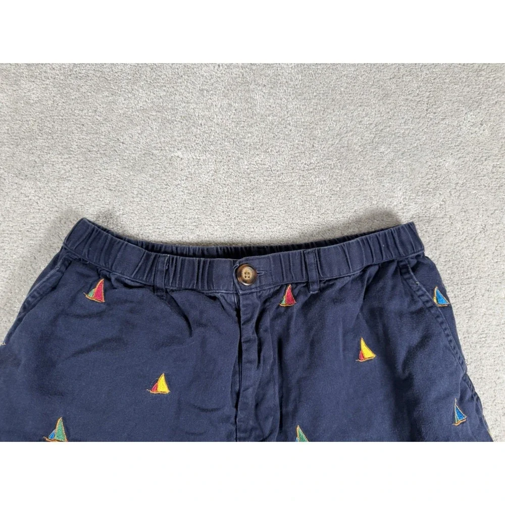 Chubbies Shorts Mens M Blue Sailboats AOP 5
